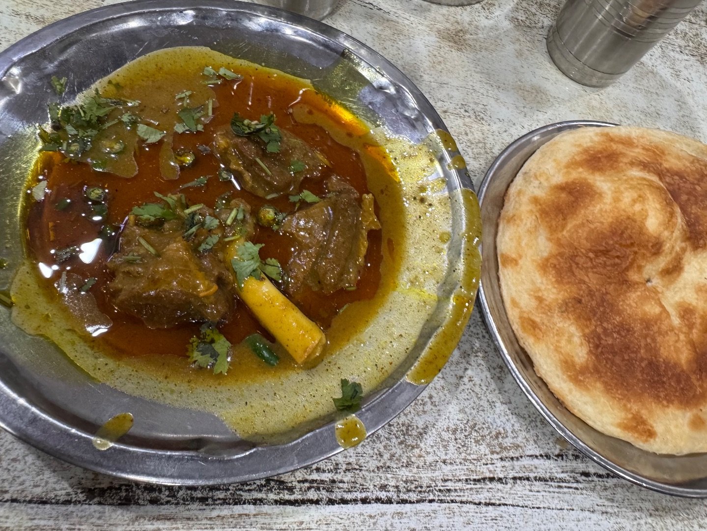 Mutton Nihari with Kulcha