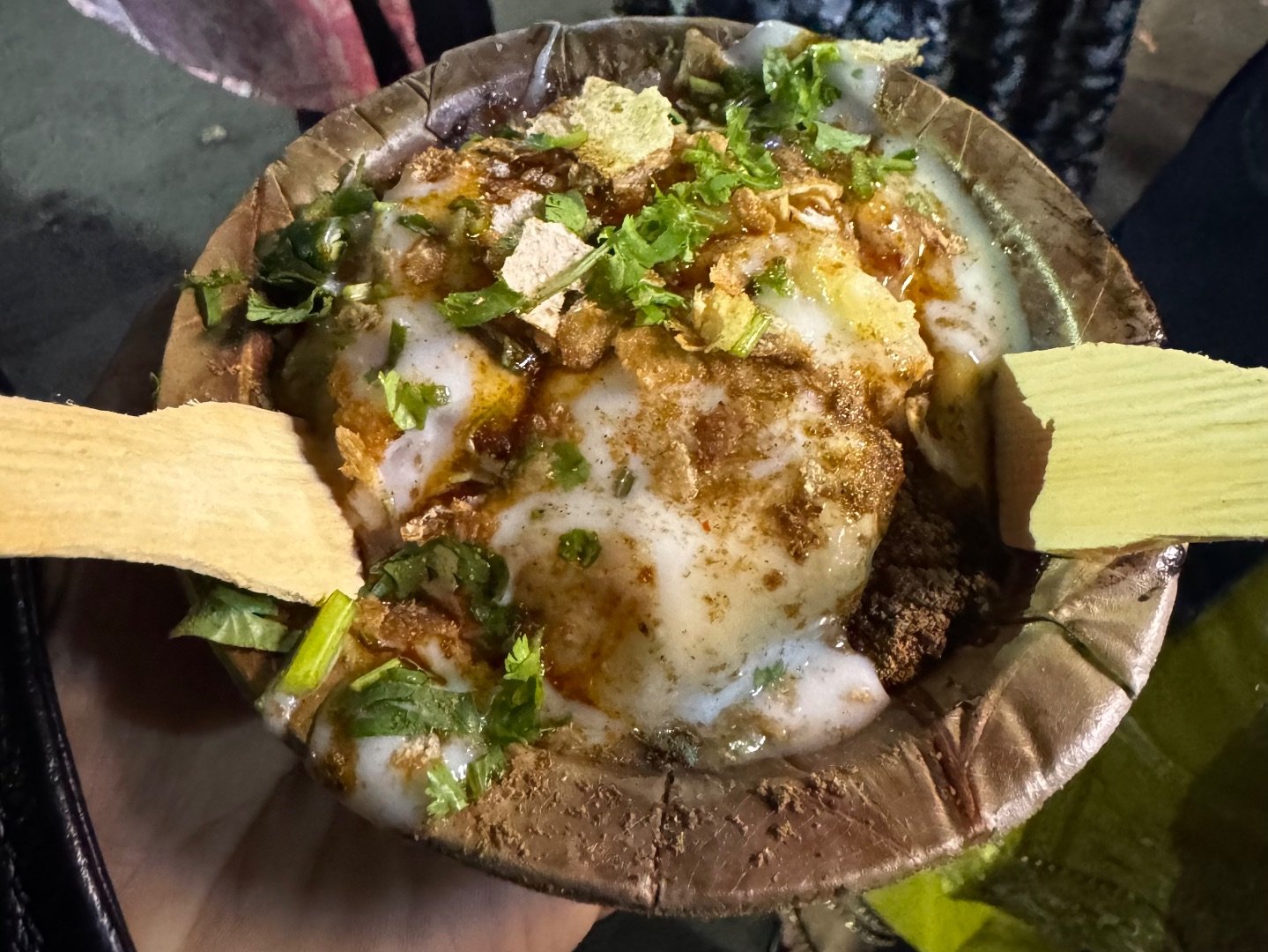 Alu papdi chaat