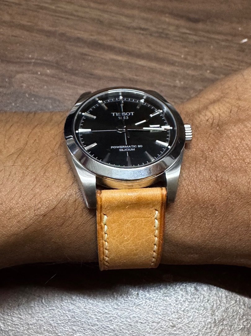 Tissot gentleman on Badalassi Carlo Pueblo strap