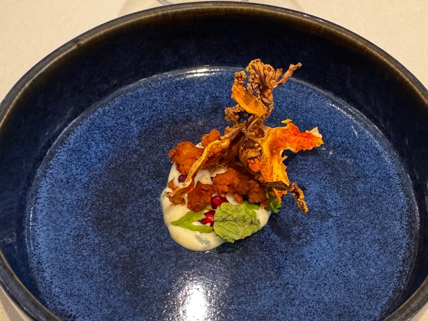 Cauliflower crunch at Avartana