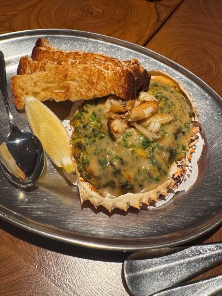 Crab Rockefeller, Brioche Soldiers