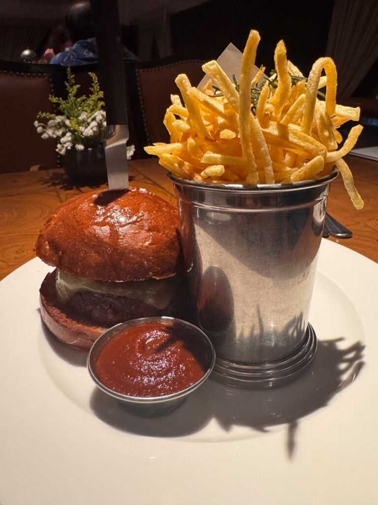 French Onion Burger (with extra Bone Marrow)