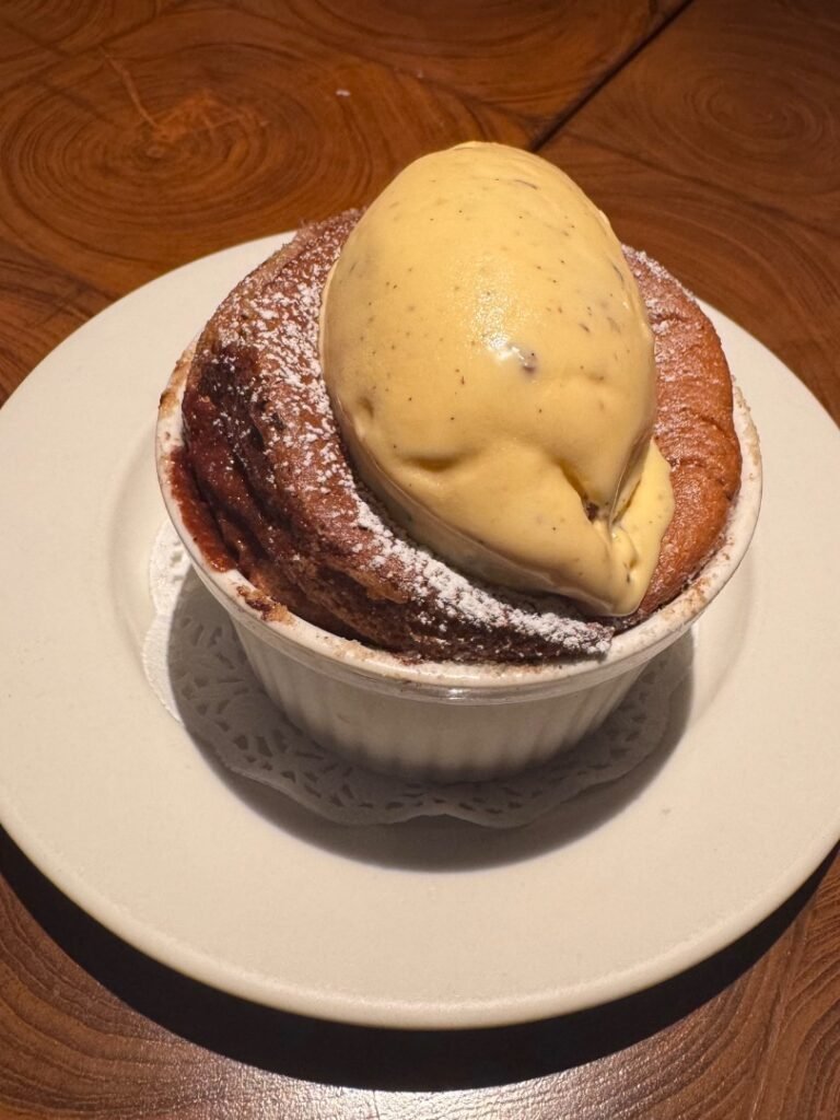 Banana Foster Soufflé