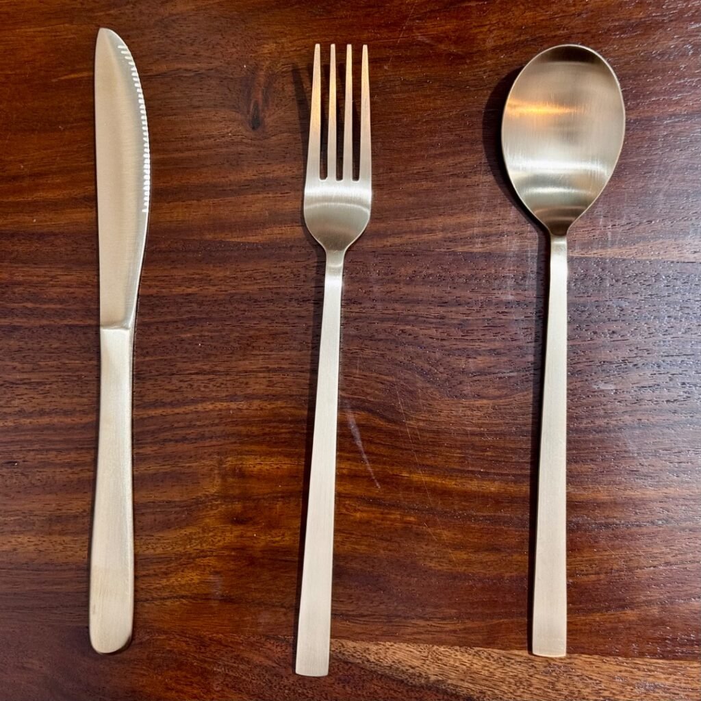 Bangjja Yugi Knife, Fork and Spoon set