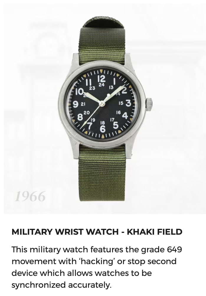 Hamilton khaki field mechanical from the 1966