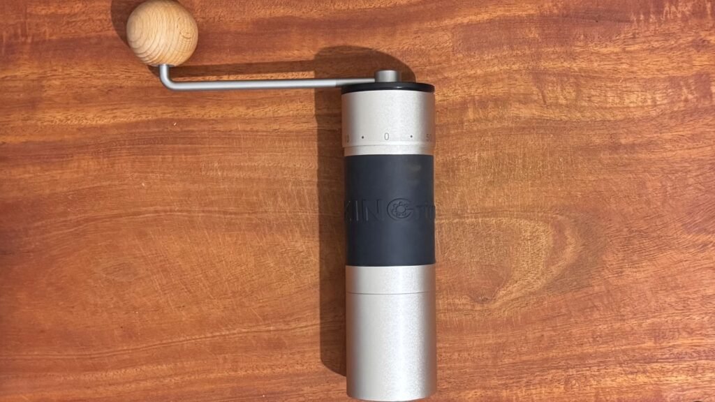 kingrinder k6 espresso grind settings
