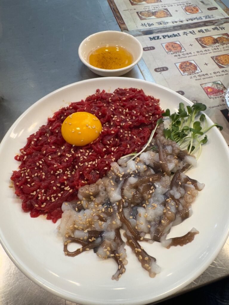 raw octopus